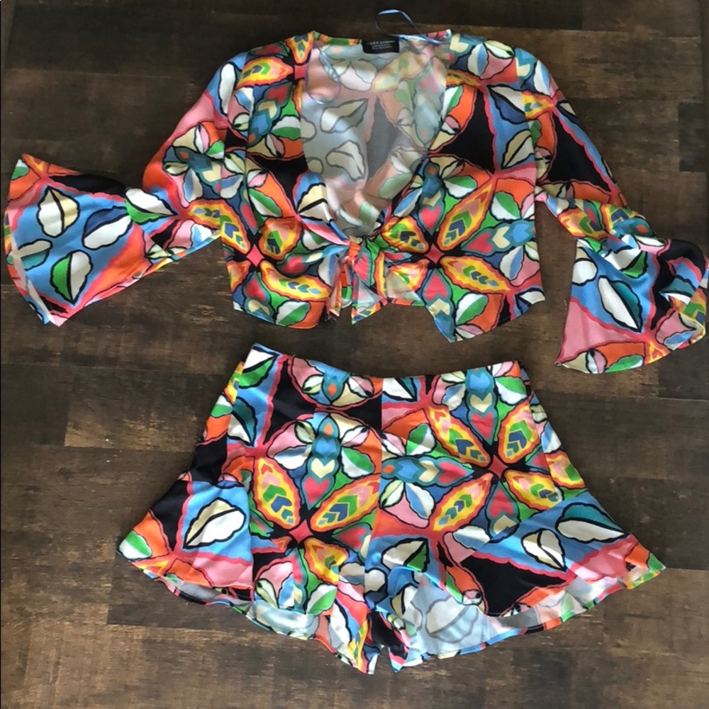 Multicolored Zara Set XS